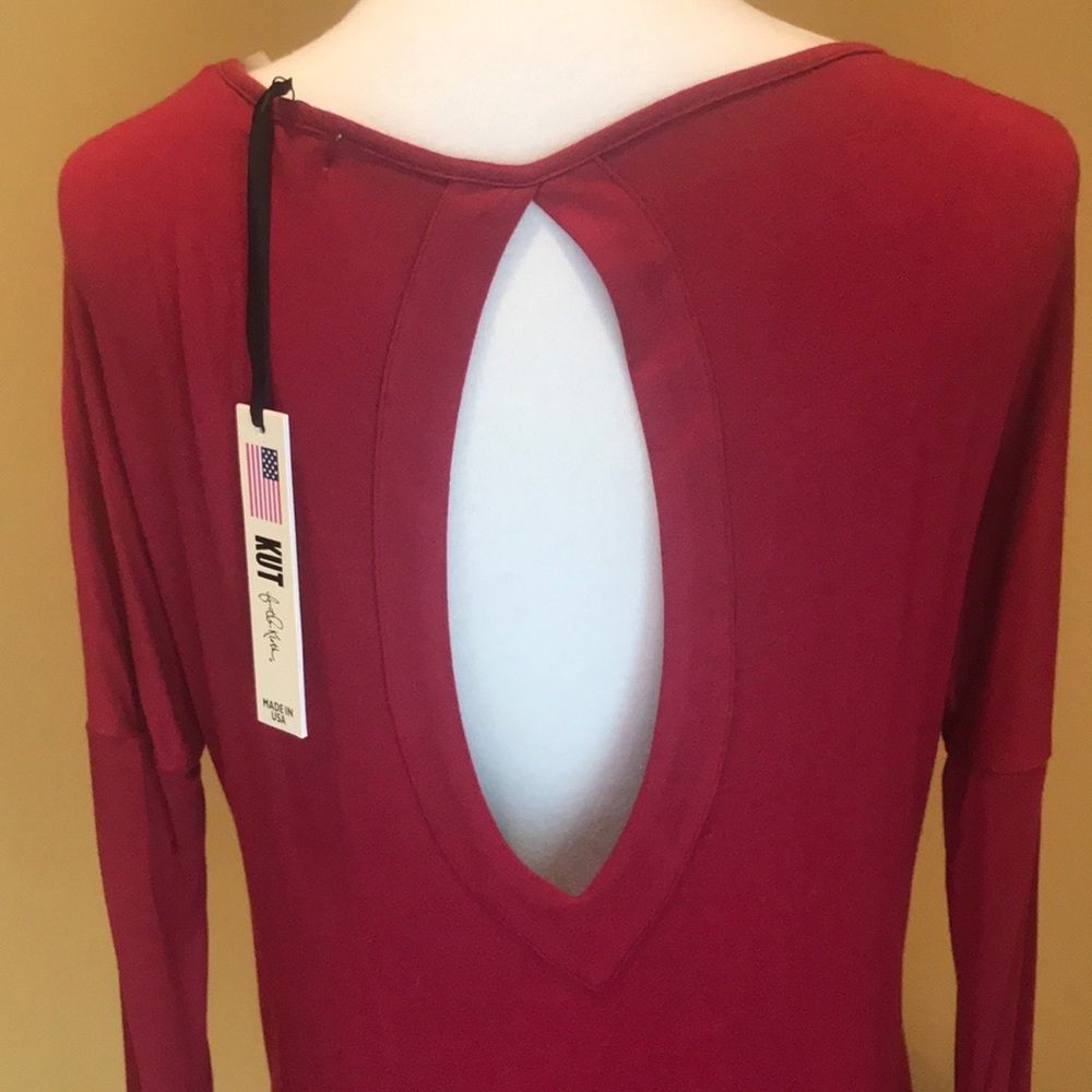 Kut from the Kloth tunic w keyhole back NWT